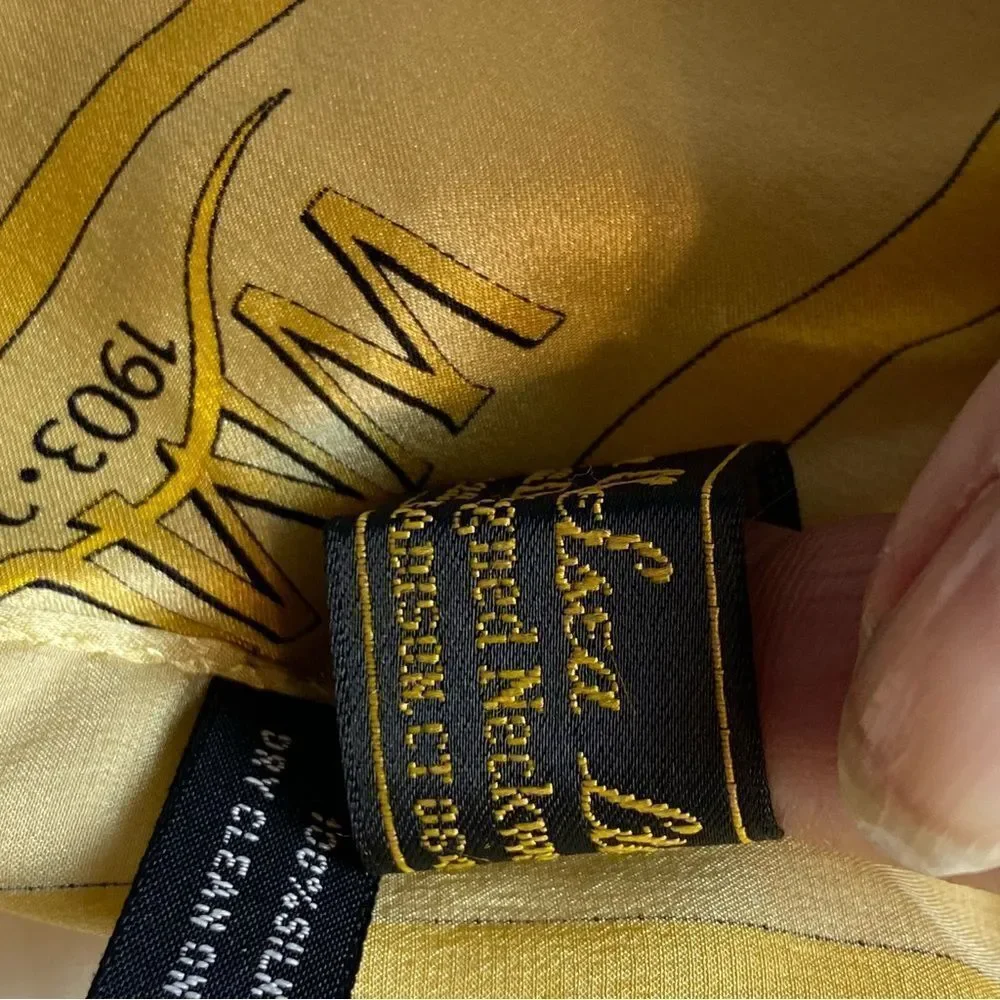 WM Chelsea LTD Custom Design 100% Silk WMU Commemorative Scarf